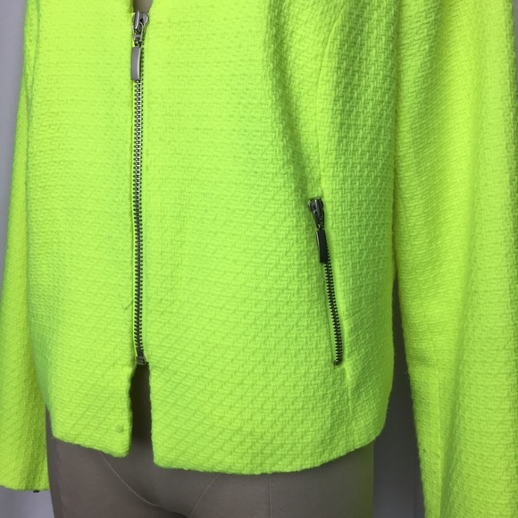 SOLD ❗️a.n.a. Neon Yellow Jacket Blazer Size XL 💛 - Picture 2 of 8